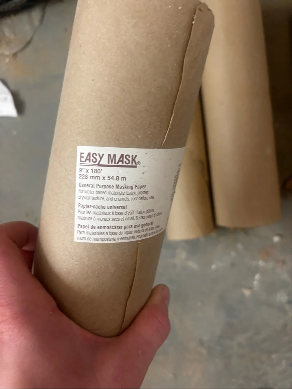 Brown Kraft Paper Party Tubes - 4 Pack